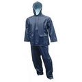 Tuff-Enuff Plus 2 Piece Navy Rainsuit